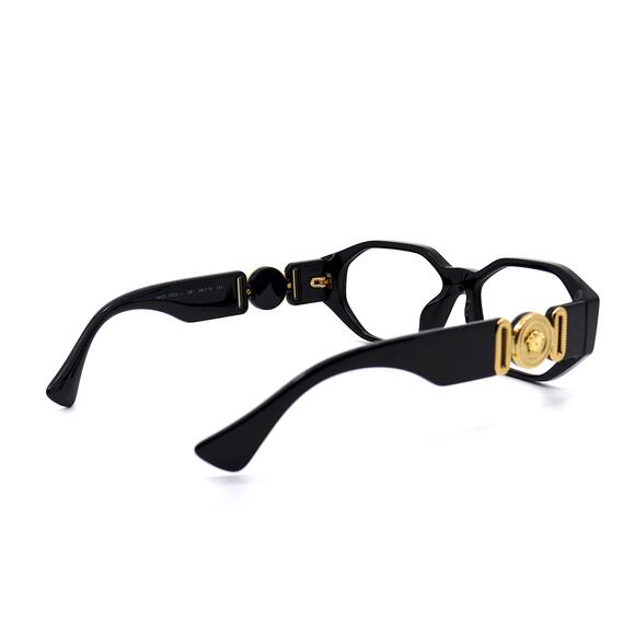 NEW VERSACE VE3320U GB1 BLACK AUTHENTIC EYEGLASSES FRAME - Picture 8 of 16